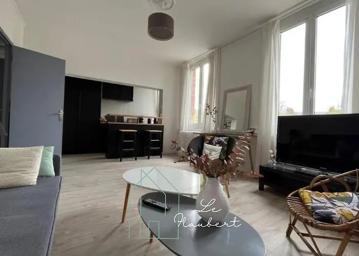 Apartment Le Flaubert, Et Parking En Centre Rouen